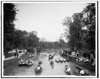 Main Canal, Belle Isle, Detroit, Mich. Main Canal, Belle Isle, Detroit, Mich.