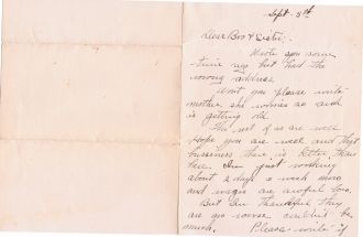 Cora Evans letter, page 2