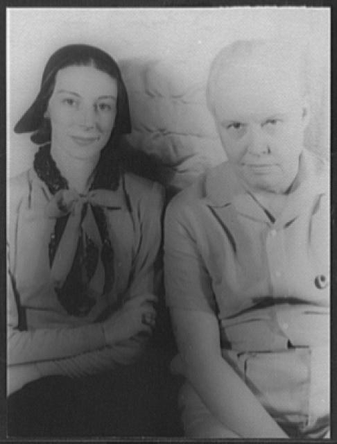 [Portrait of Carl Van Vechten and Alicia Markova]