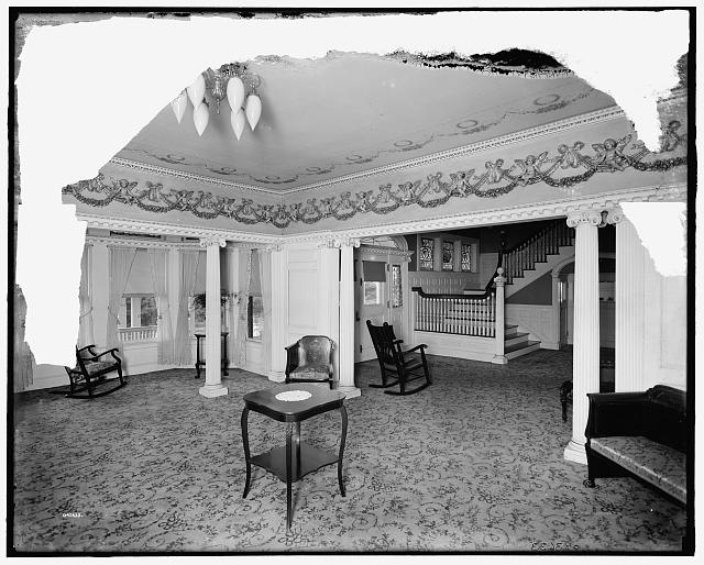 [New Castle, N.H., parlor of the annex, Hotel Wentworth]