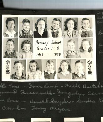 Denney School 1947-1948 St. Clair County Missouri