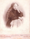 Dessie Myrtle Mowery. She is my 1st cousin twice removed, b. 1884 d. 1972 both in Ohio