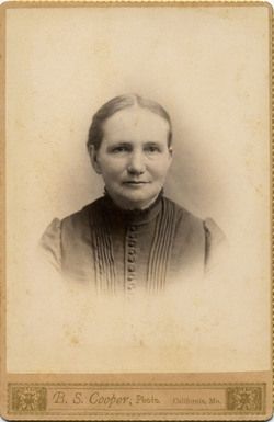 Unknown Woman from California, MO.