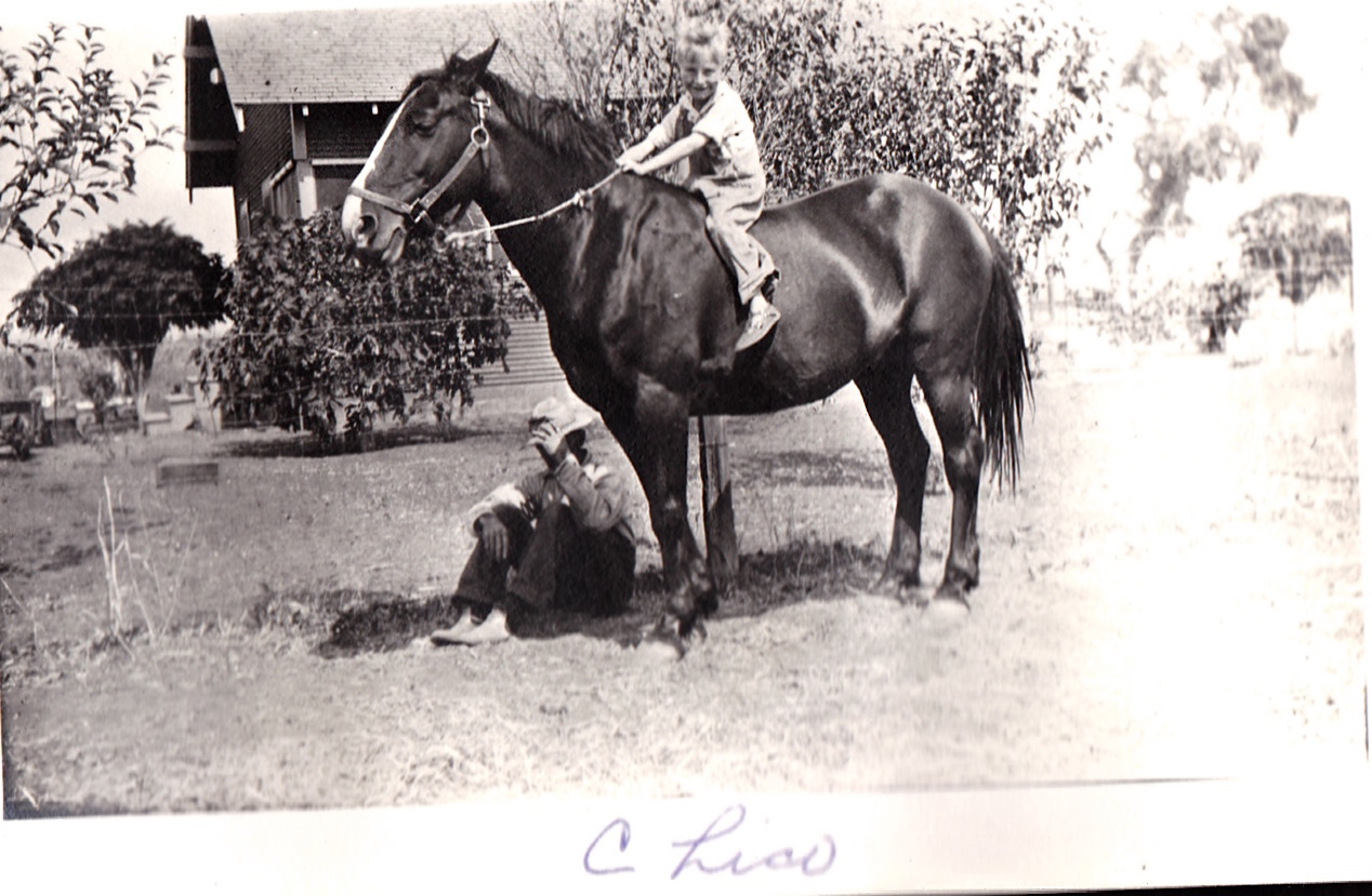 Boy on Chico Horse