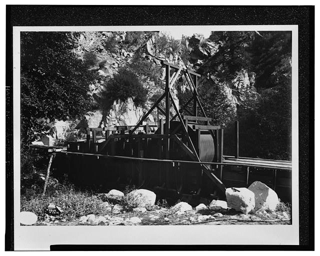 2. FISH SCREEN AT HEADWORKS. SCE negative no. 2868,...