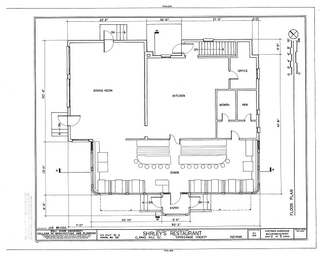 HABS IND,79-CLAHI.V,1- (sheet 2 of 5) - Shirley's...