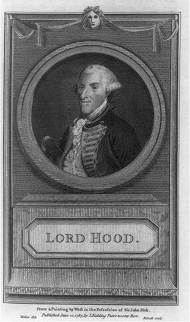 Lord Hood - from a painting by West in the possession of...