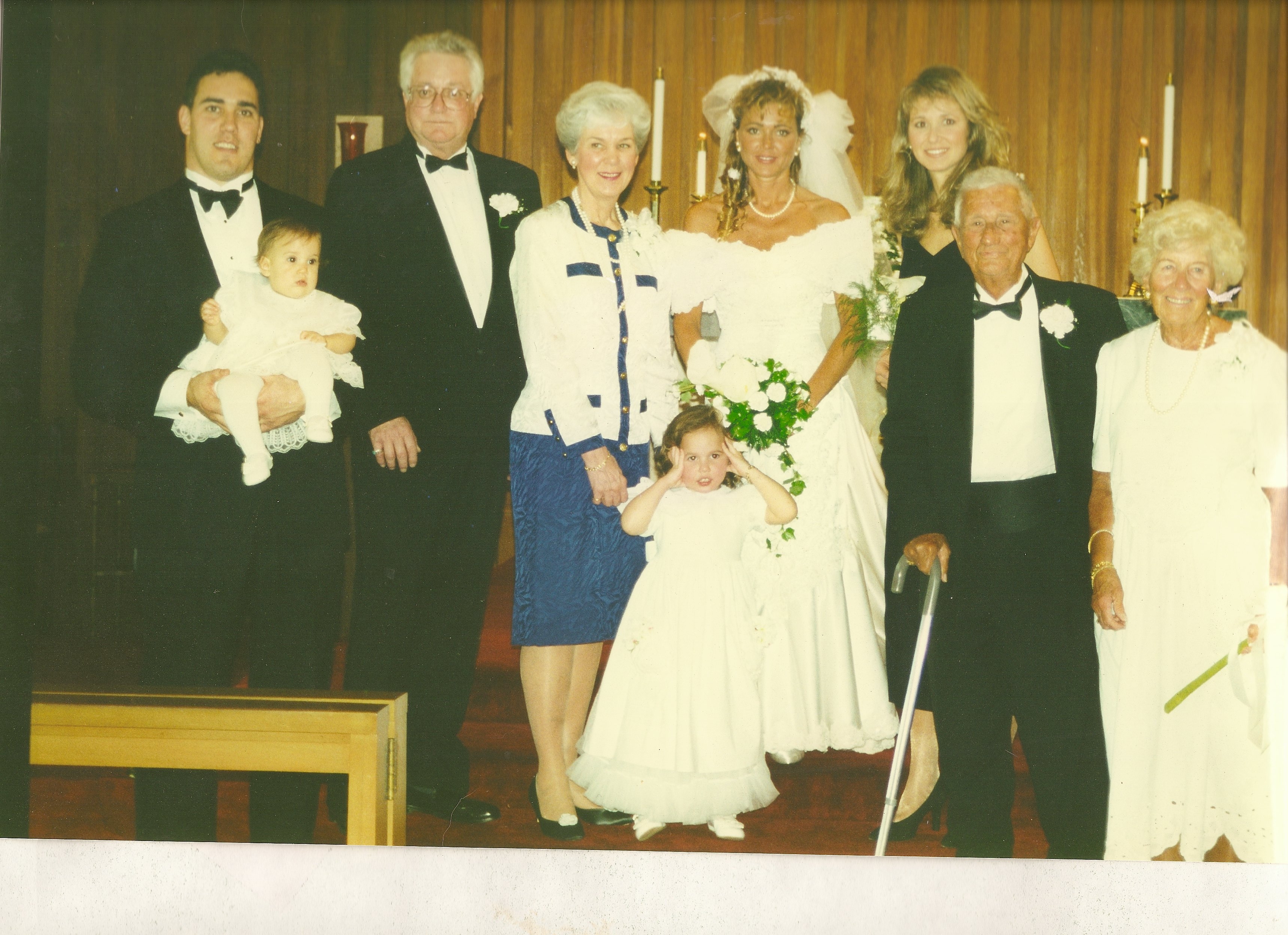 Ayscue & Mesner Wedding, FL 1996