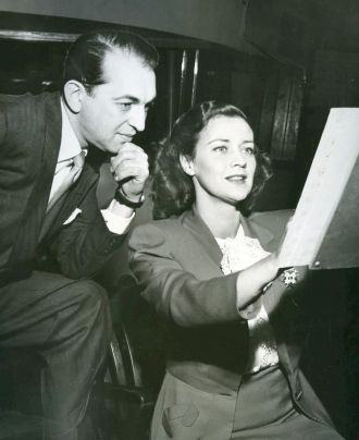 Jane Froman and Percy Faith
