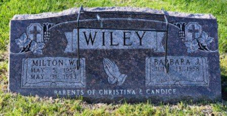 Milton W Wiley Gravesite