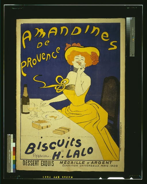 Amandines de Provence. Biscuits H. Lalo / L. Cappiello.