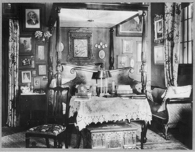 Phoebe Apperson Hearst's Bedroom, CA
