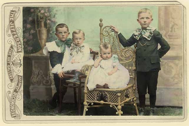 Charles L. Johnson's sons c. 1898