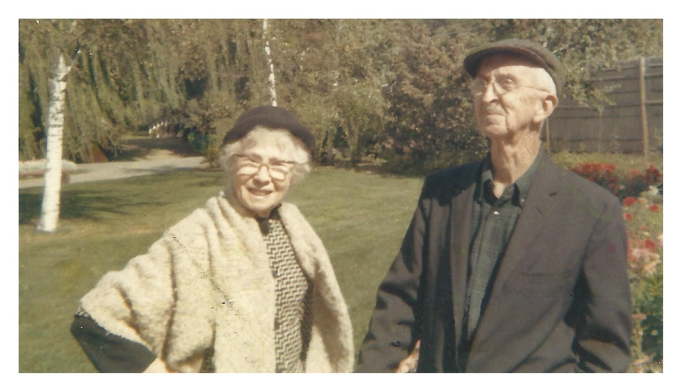 Ann Marie and Edwin H. Blanchard on Blanchard Drive in Warwick, NY.