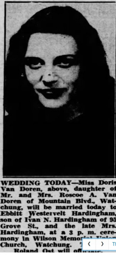 A photo of Doris Hardingham