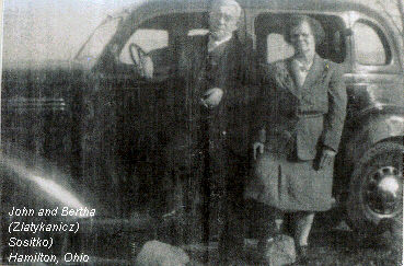 John and Bertha Sositko 