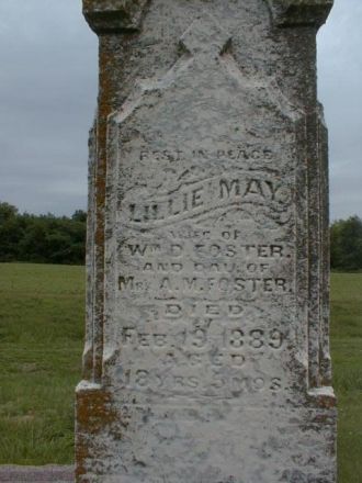 Lillie Snodgrass gravestone
