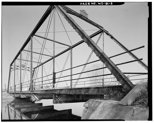 3. VIEW TO WEST. - Meadow Road Bridge, Spanning Beaver...
