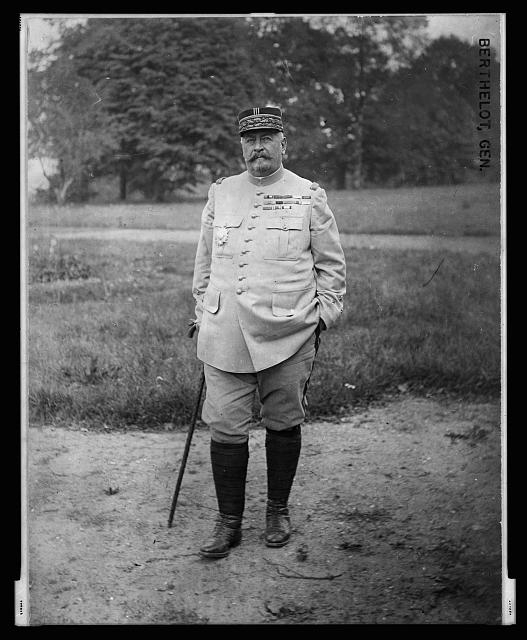 [General Berthelot, full-length portrait, standing, in...