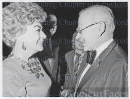 Joan Crawford and John Springer.