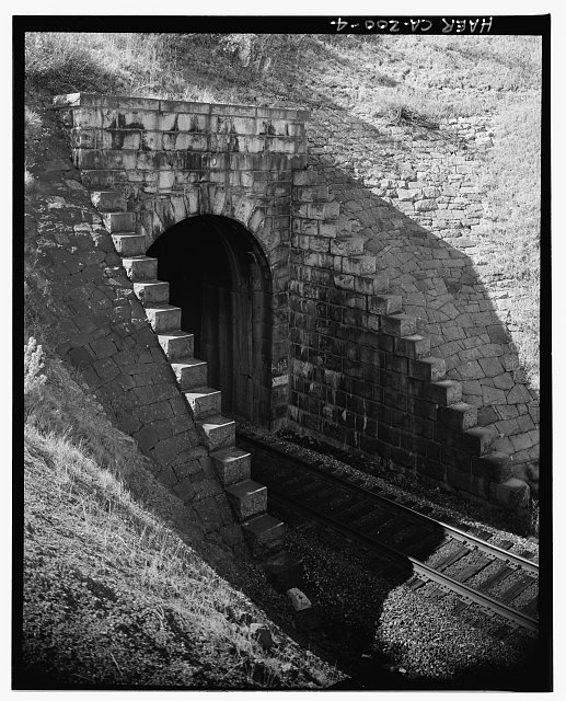 4. East portal of Tunnel 24, view to southwest, 135mm...