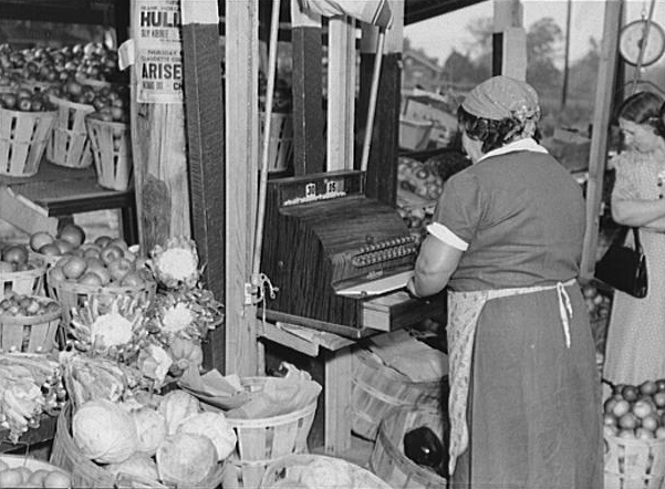 Market in Connecticut, 1941