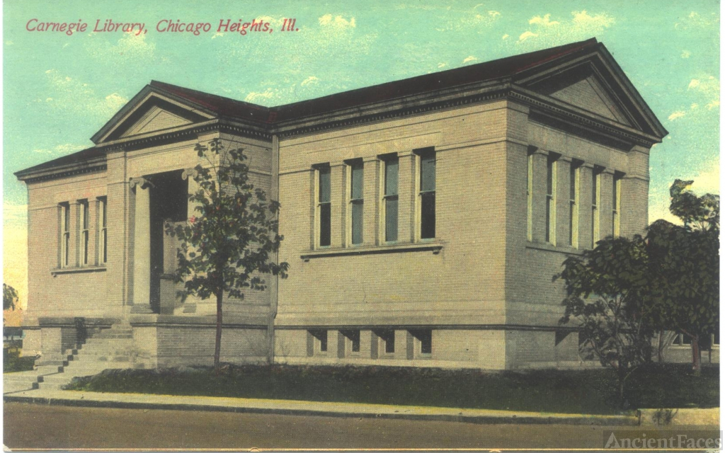Chicago Heights, Illinois Library 1903