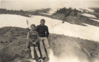 Pat O'Toole & Joyce Benning, Mt Hood