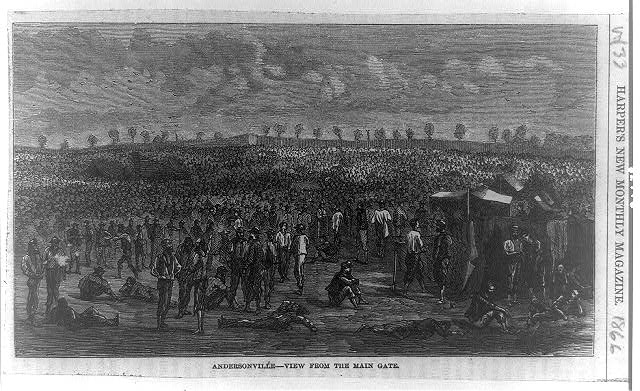 Andersonville - view from the main gate