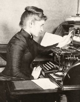 Vintage Secretary Typist