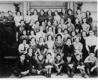 7th grade Class picture abt 1935 Pittsburgh, PA