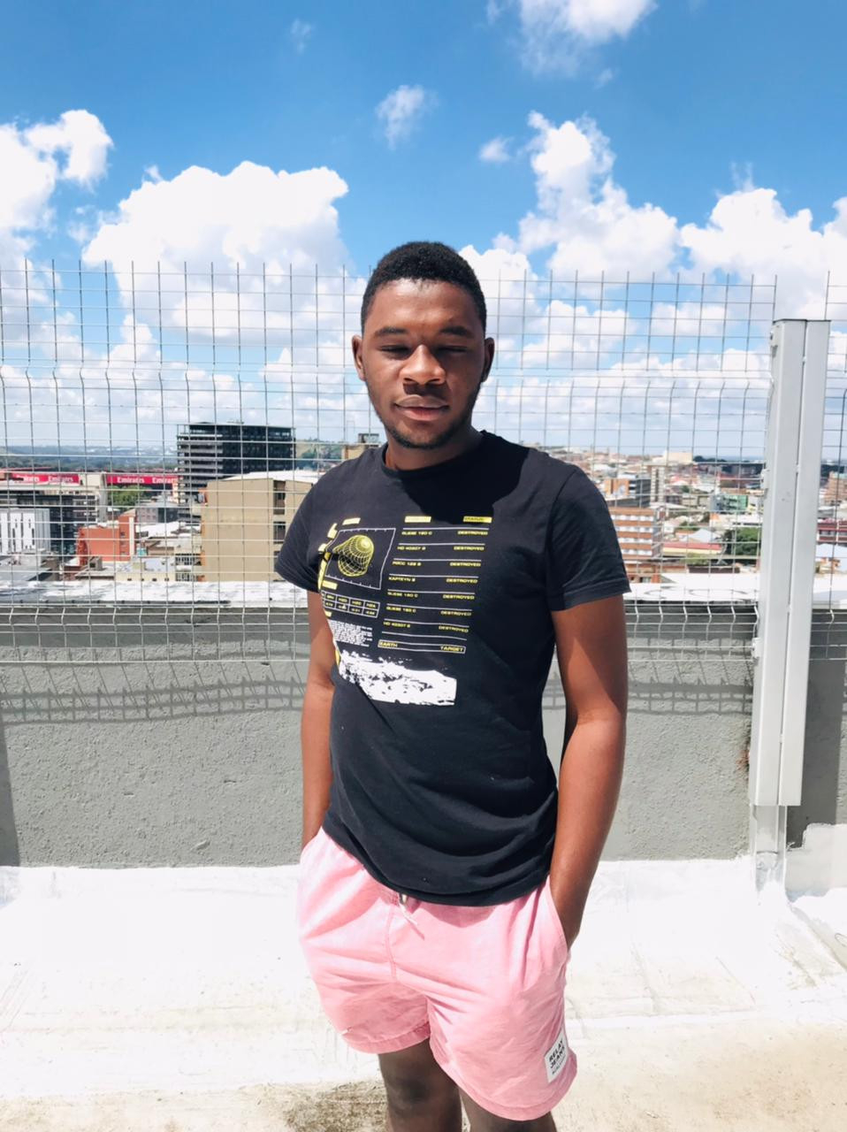 Photo was taken at Johannesburg, focus 1 Student accommodation building 