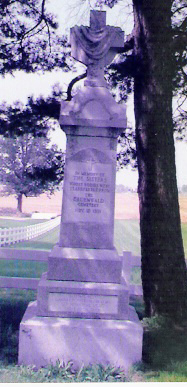 common grave for Precious Blood Srs. buried in Gruenenwald, OH 