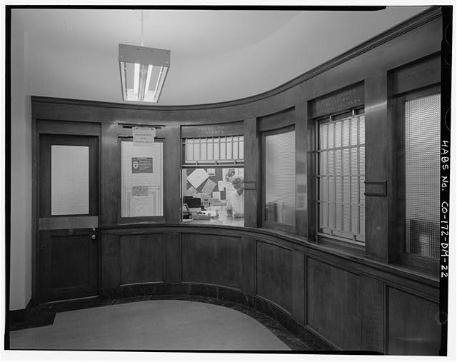 Post office window lobby (ground floor) - Fitzsimons...