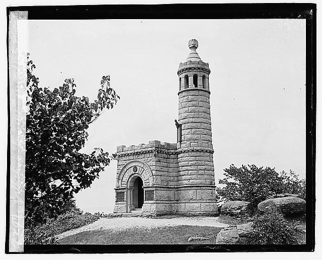 Gettysburg, Pa., 44th NY infantry monument on Little...
