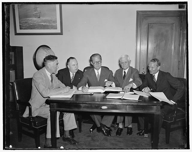 Maritime board holds first conference. Washington, D.C.,...