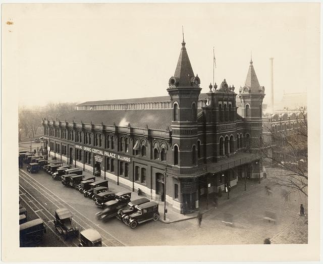 [Grand Central Palace, which contains bowling alleys and...