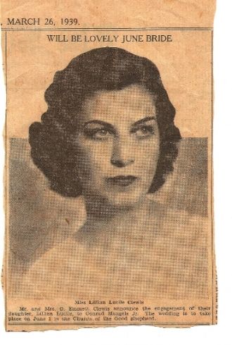 A photo of Lucile (Clewis) Mangels Jr