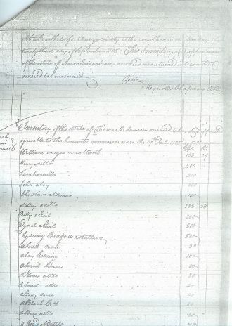 AARON QUISENBERRY ESTATE PAPERS # 11