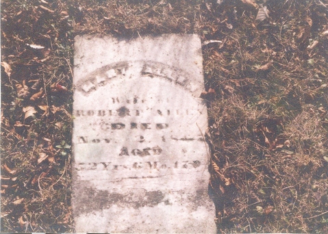Mary Miller gravestone