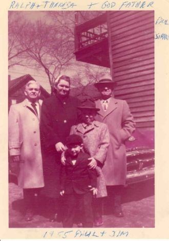 Ralph Alonzo family 1956