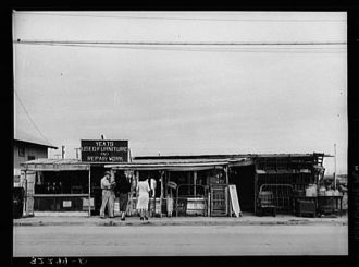 Secondhand furniture store. Corpus Christi, Texas