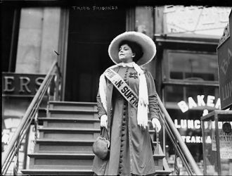 Suffragette Trixie Friganza, New York