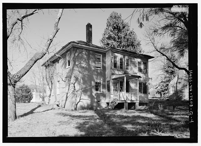 Perspective view from west - Blue Ridge Sanatorium,...