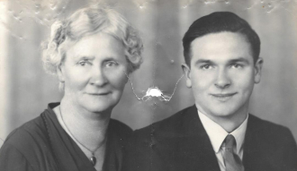 James Alexander Rickard and his Mother Sarah Jane Rickard ( Henderson)