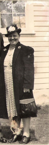 A photo of Clara Gladys (Hill) Sadler Woodson