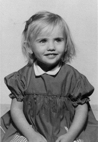 Debbie at 3 years old