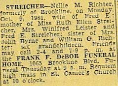 Nellie M. Richter obituary