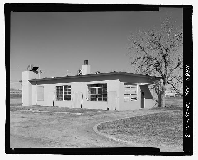 3. Southwest corner, view to northeast. - Ellsworth Air...