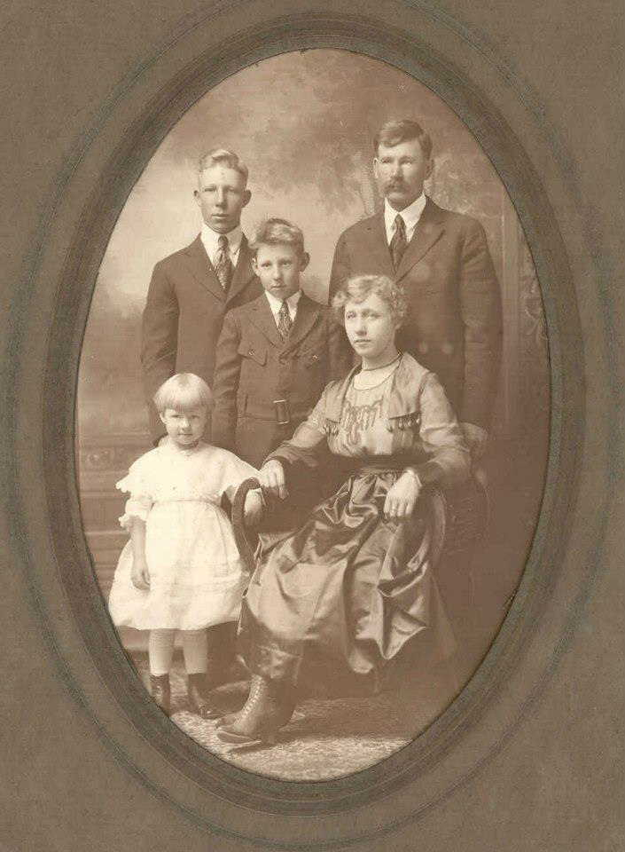 August and Marie Hakanson Family